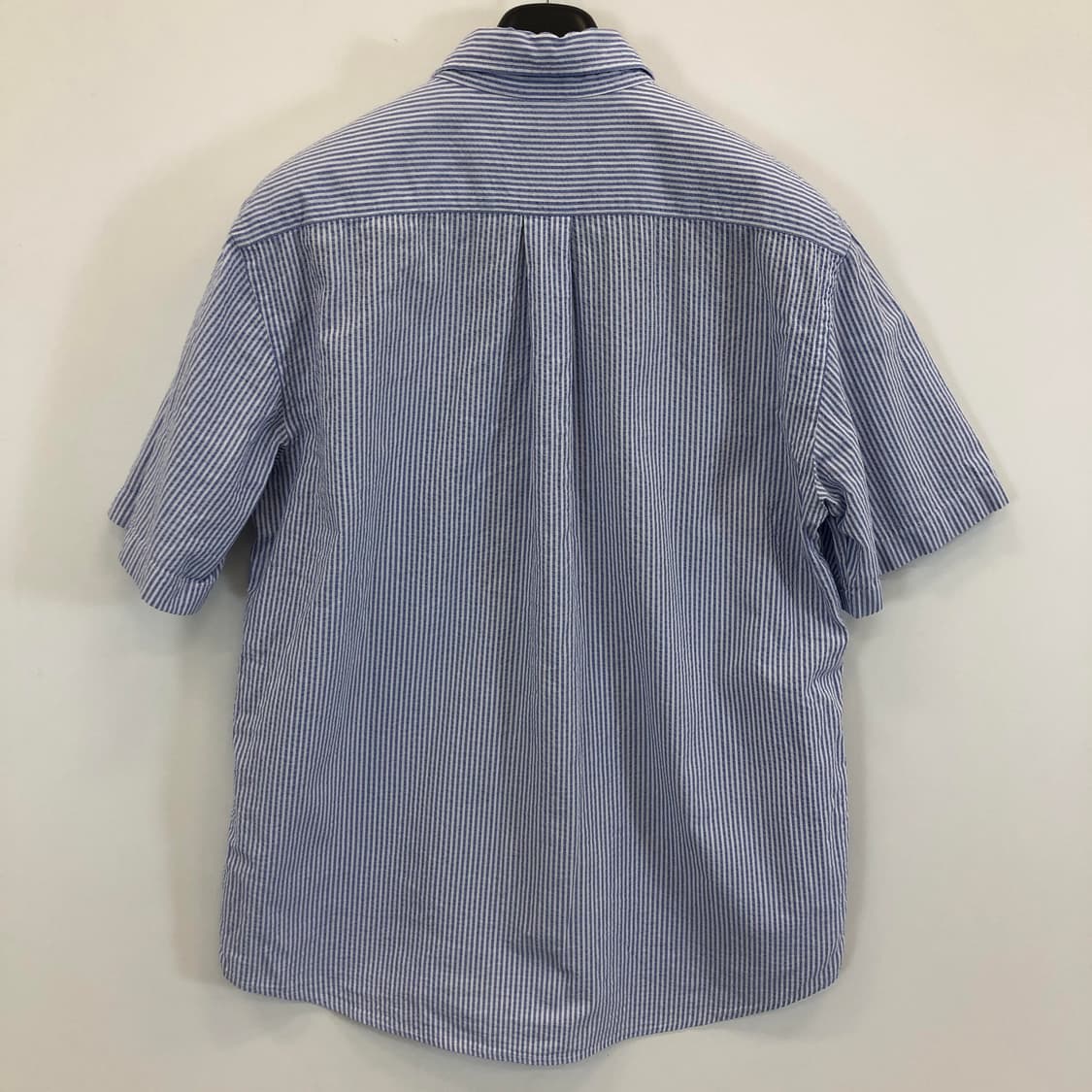 헤지스 시어서커 자수로고 반팔셔츠 100 상품이미지4