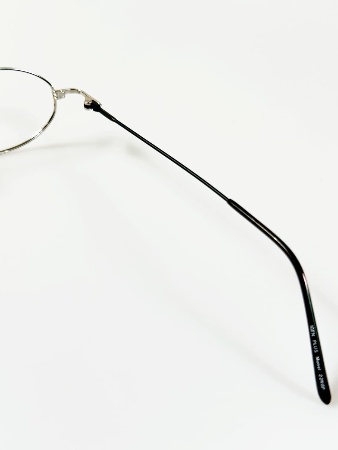 90s IGEN 실버 메탈 슬림 오벌 프레임 빈티지 안경 상품이미지6