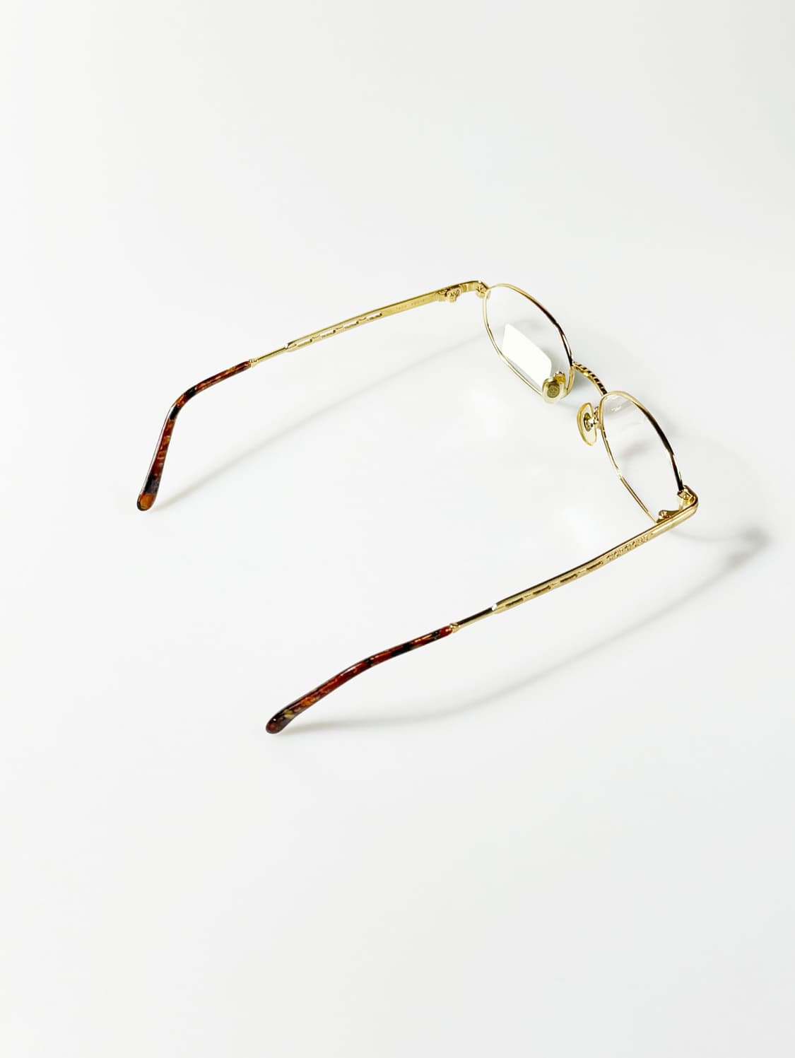 90s GIORGIONE 골드 오벌 메탈 프레임 빈티지 안경 상품이미지5