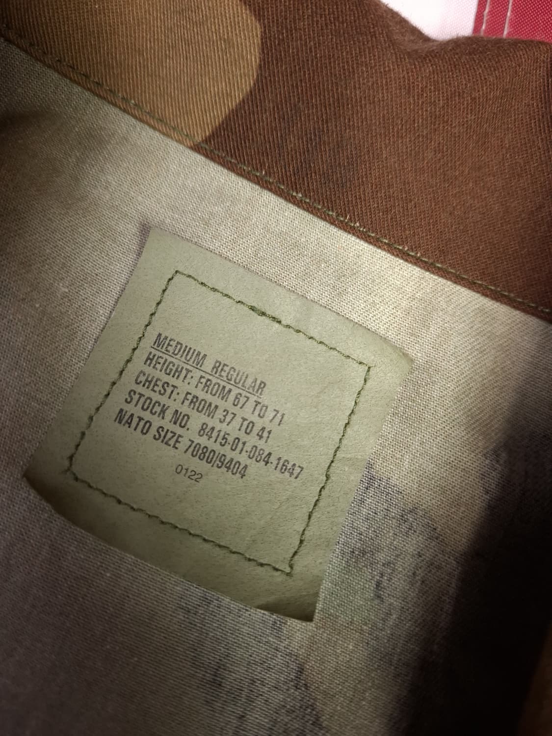 새제품 오리지날 90's 미군 지급용 우드랜드 헤비웨이트 BDU 자켓 상품이미지2