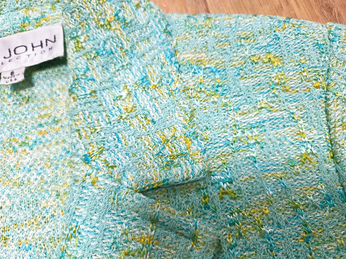 센존(ST.JOHN) 트위드 니트자켓 55-66 상품이미지3