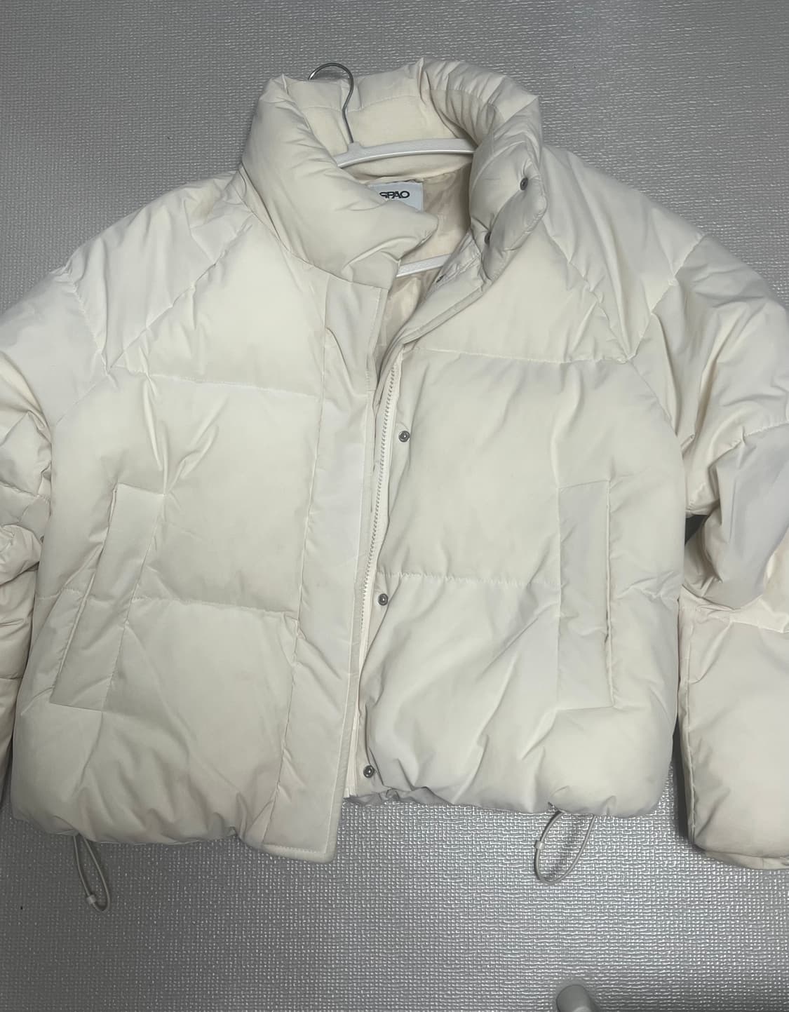 스파오 파스텔 푸퍼 패딩 M 상품이미지2