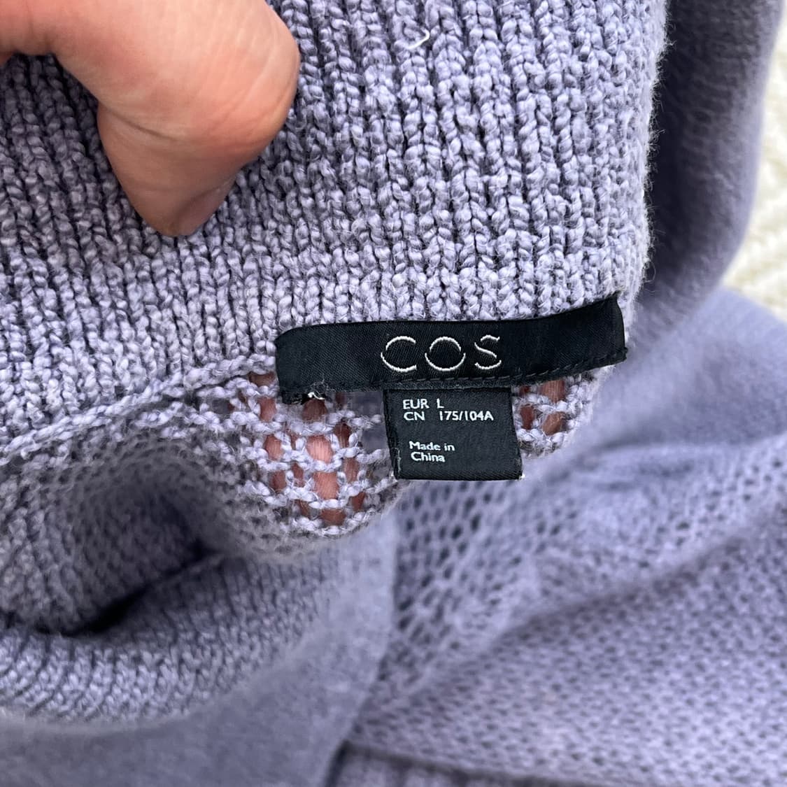 코스 매쉬 패널 가디건 r3517  상품이미지5