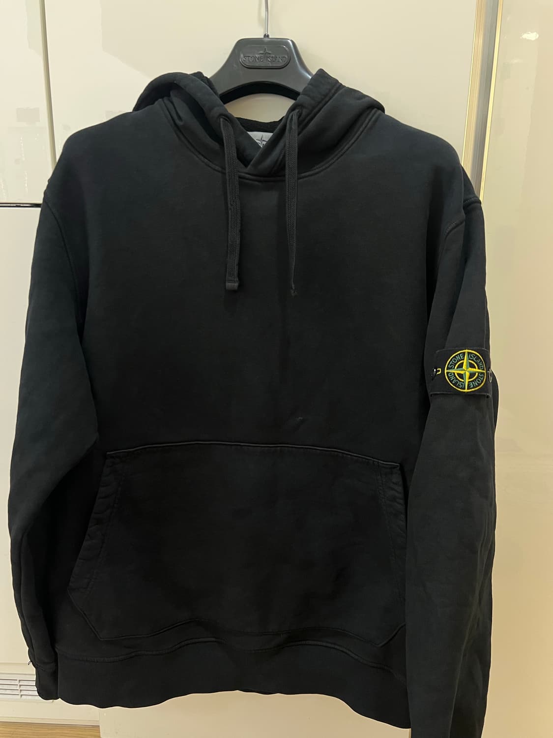 23fw 스톤아일랜드 블랙 후드티 2xl 상품이미지1