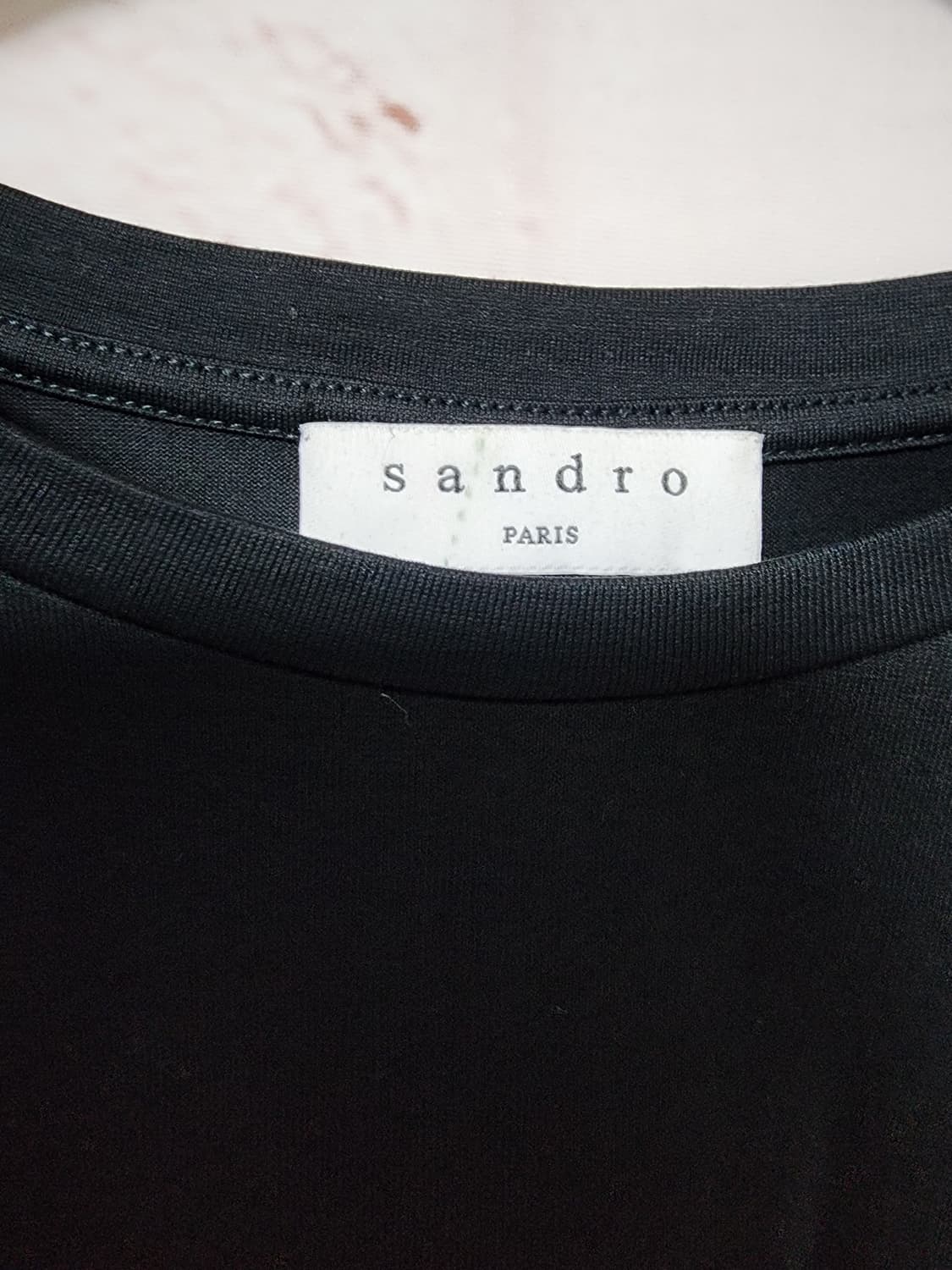 산드로 블랙 레이스  블라우스 상품이미지8