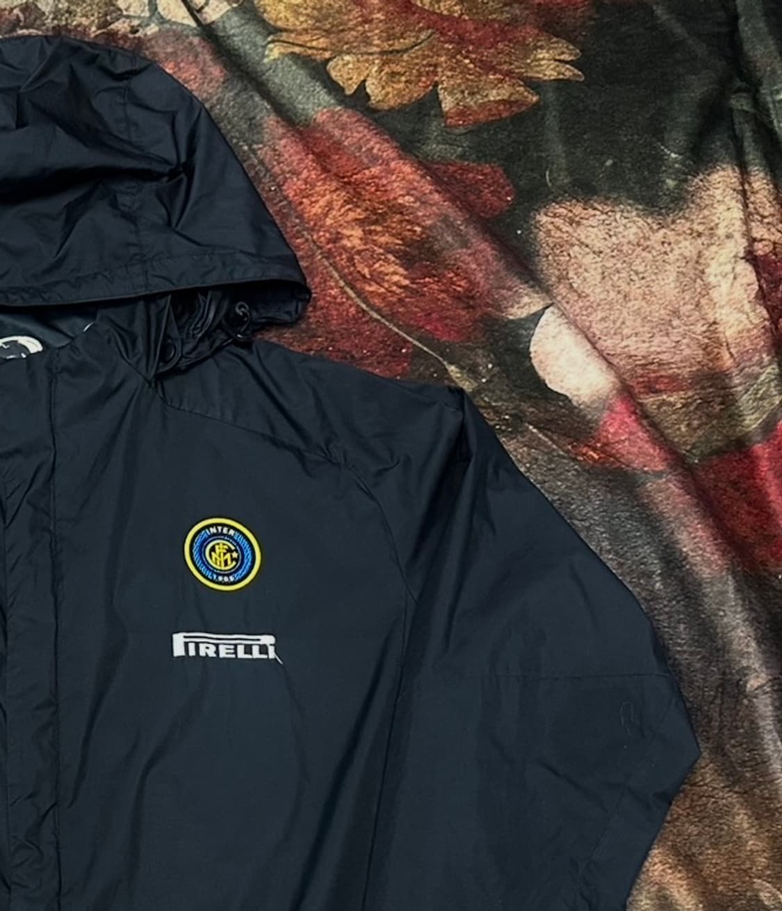 나이키 빈티지 블록코어 인터밀란 블랙후드바람막이 105 상품이미지2