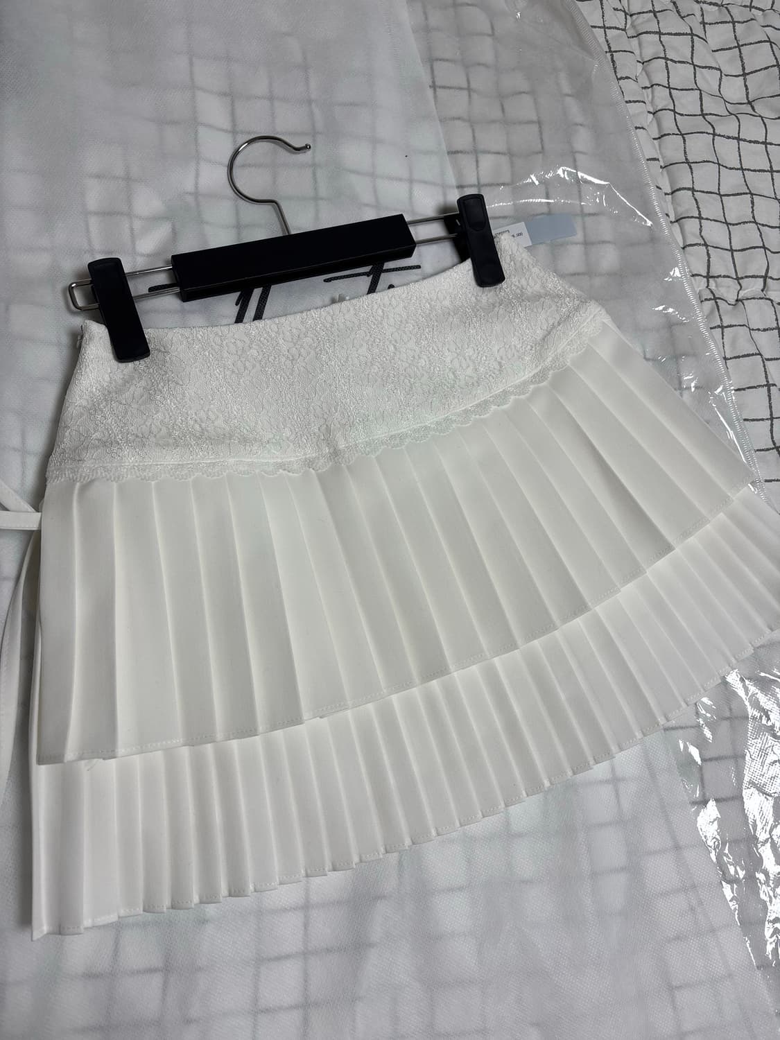 더티스 더블 레이어 레이스 랩 스커트 S 상품이미지3