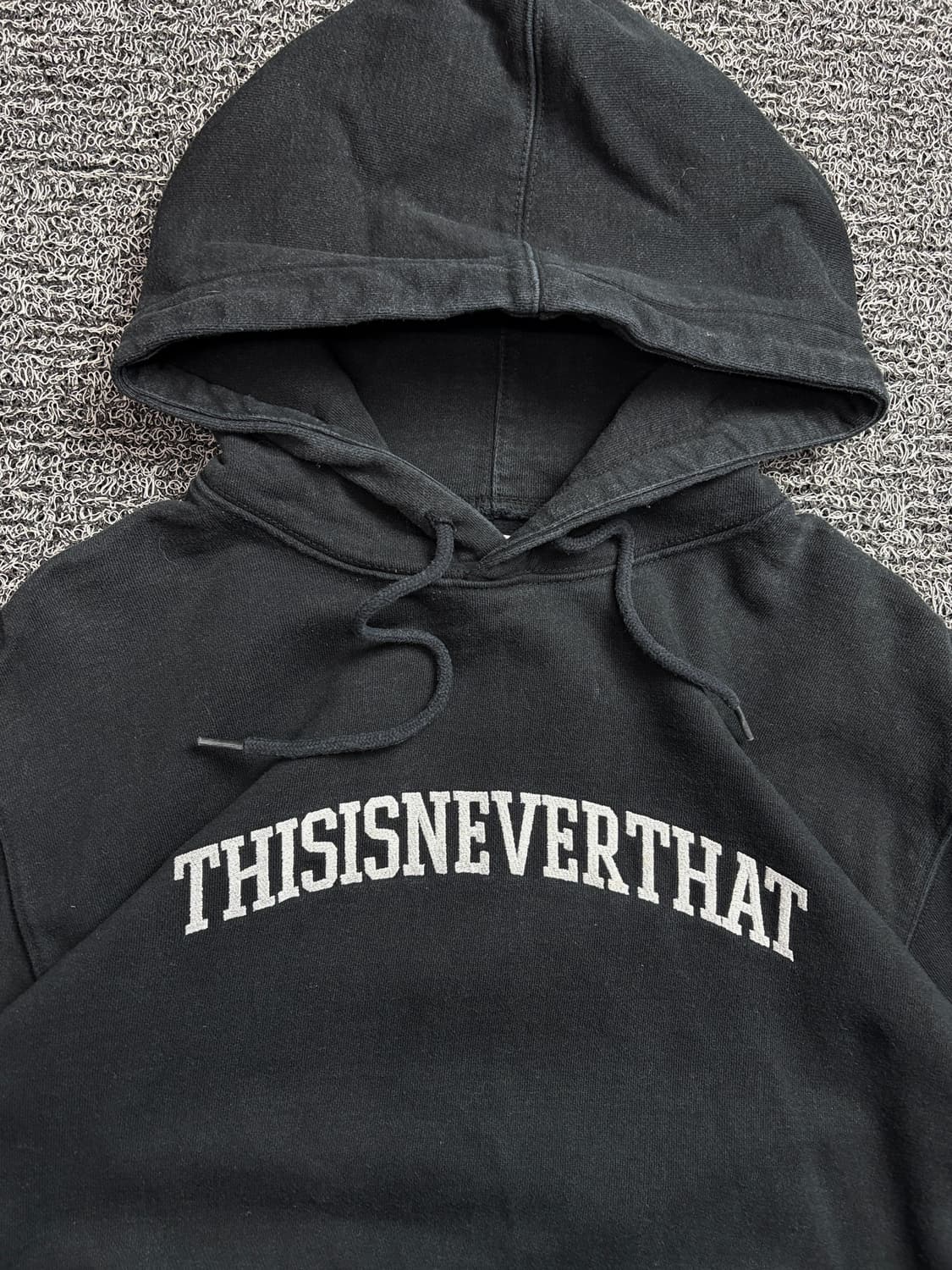 디스이즈네버댓 아치로고 빅로고 박시핏 후드 티셔츠 2142 상품이미지1