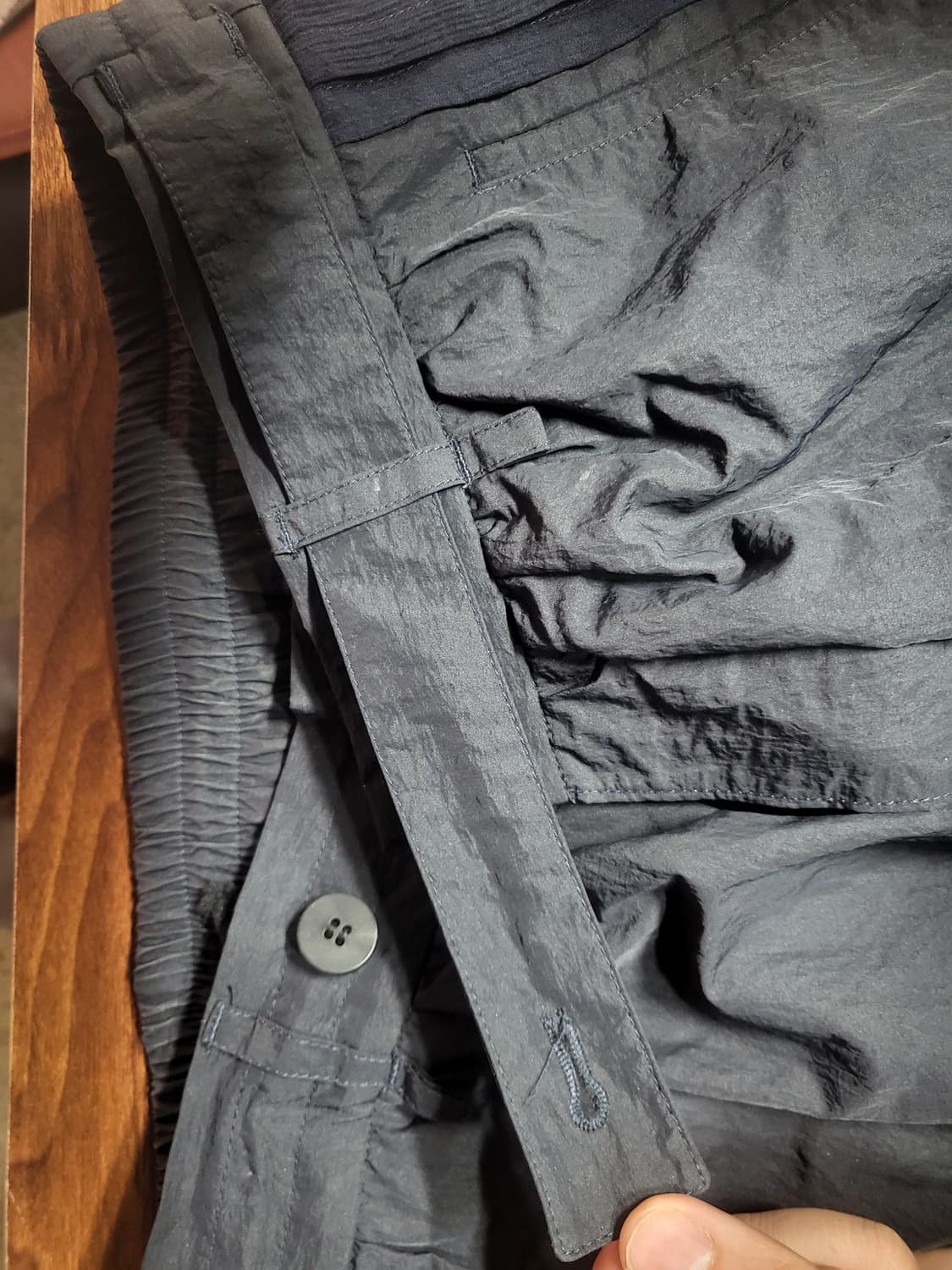 폴리테루 나일론 라운지 팬츠(사이즈2/ 28인치이상, 고무줄) 상품이미지5