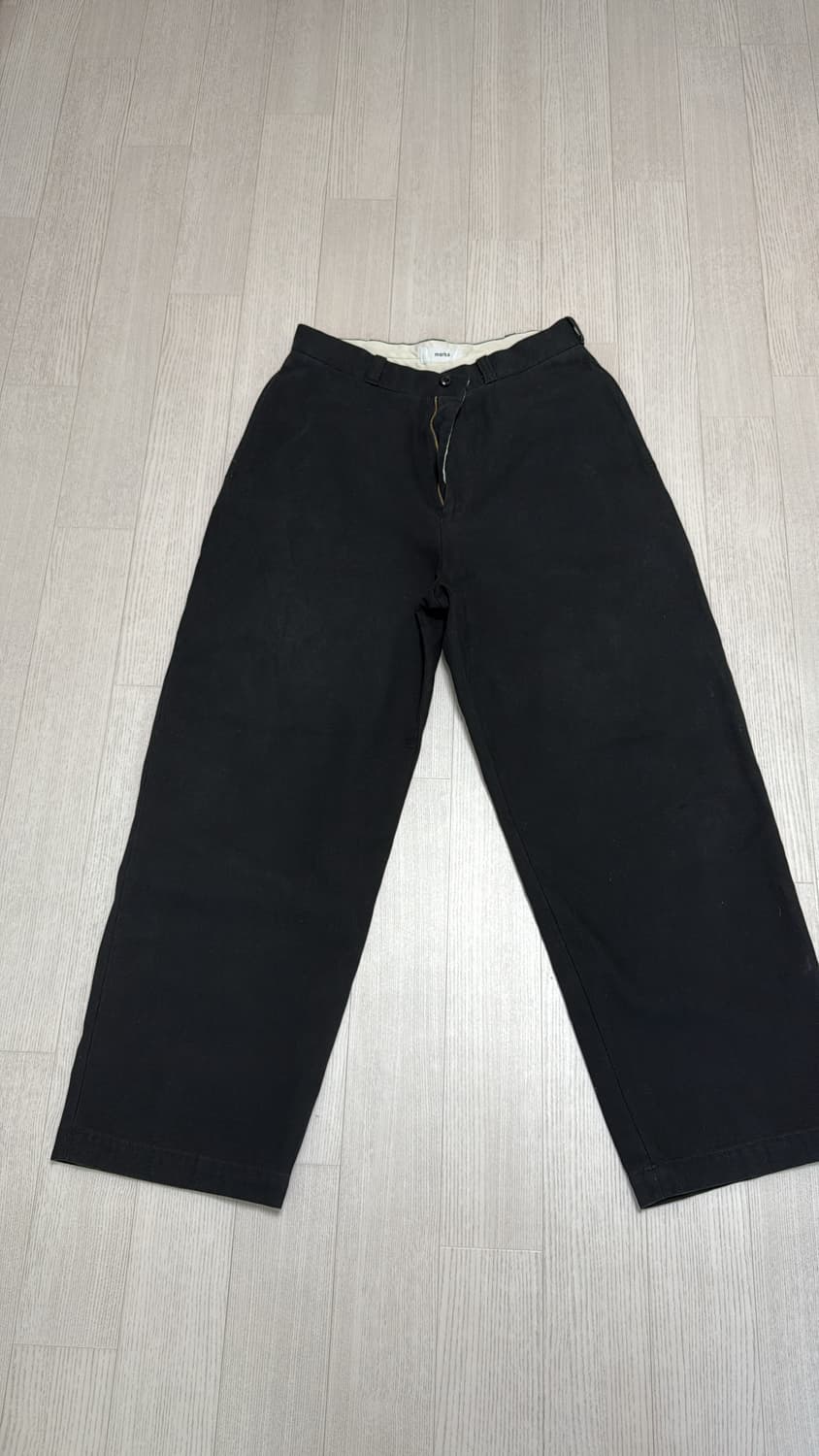 [MARKA] U.S.Army Chino Trousers  Black 상품이미지3