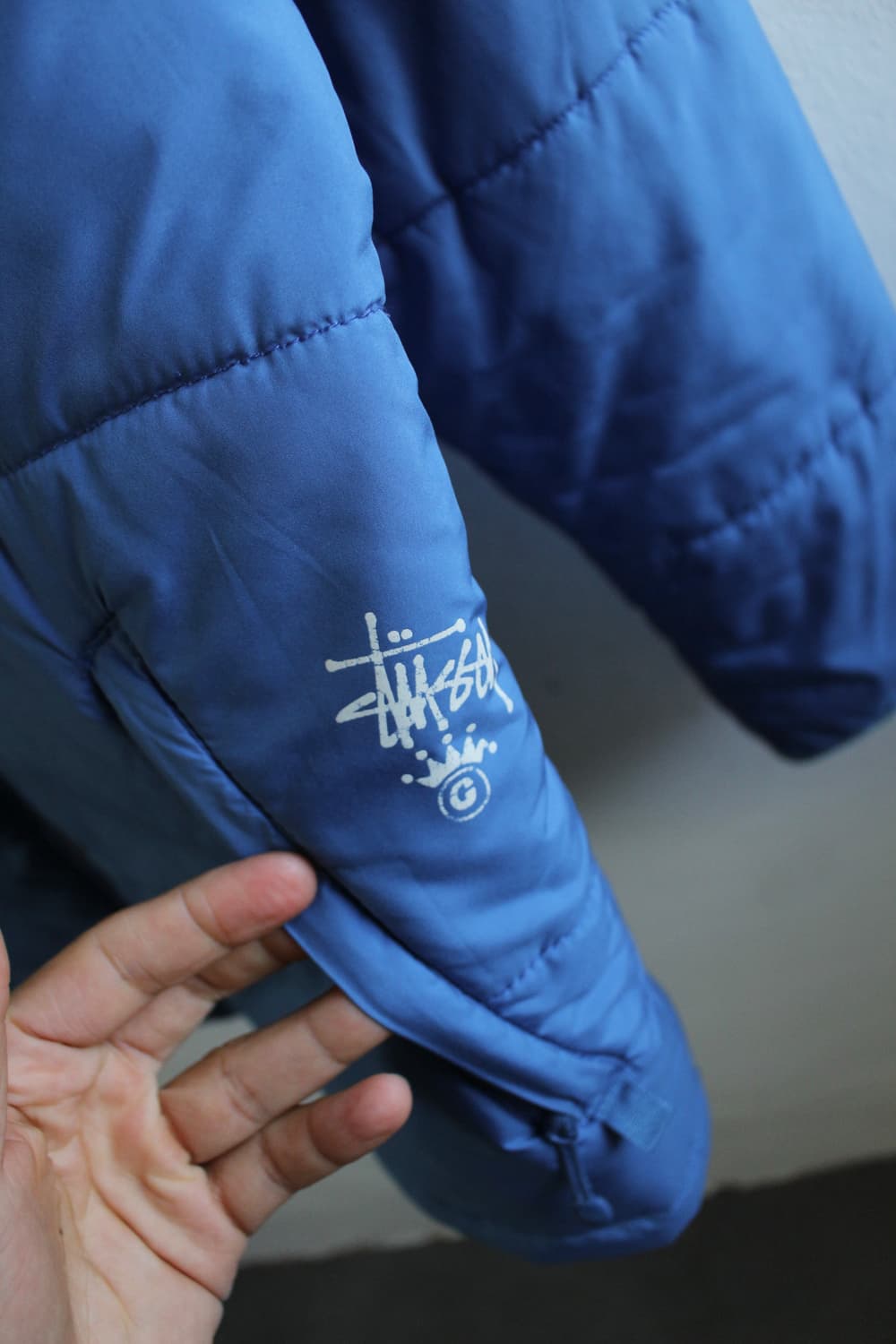 00s 스투시 후디드 푸퍼 자켓 상품이미지1