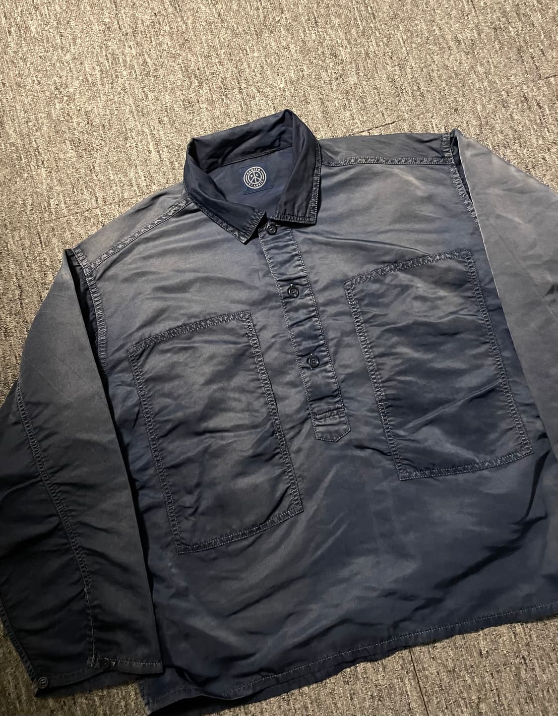 포터클래식 슈퍼 나일론 셔츠 네이비 [M/105] 상품이미지1