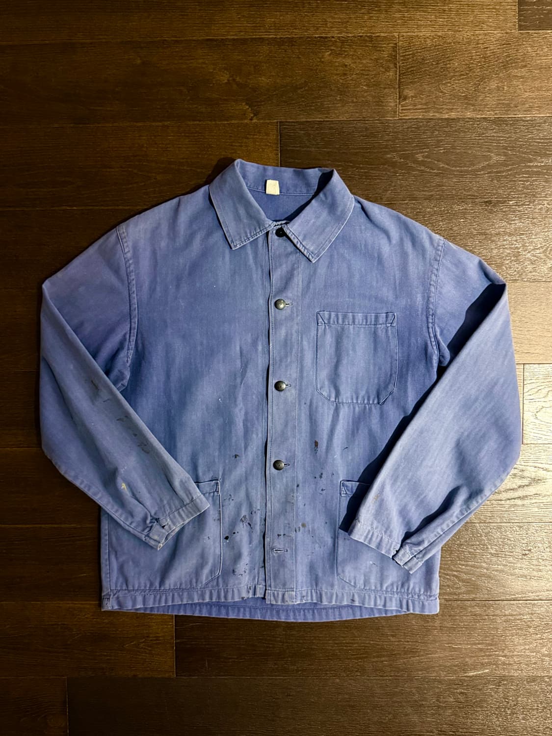 [M]빈티지 프랜치 워크자켓 100% 코튼 in 라이트 🫐 상품이미지3