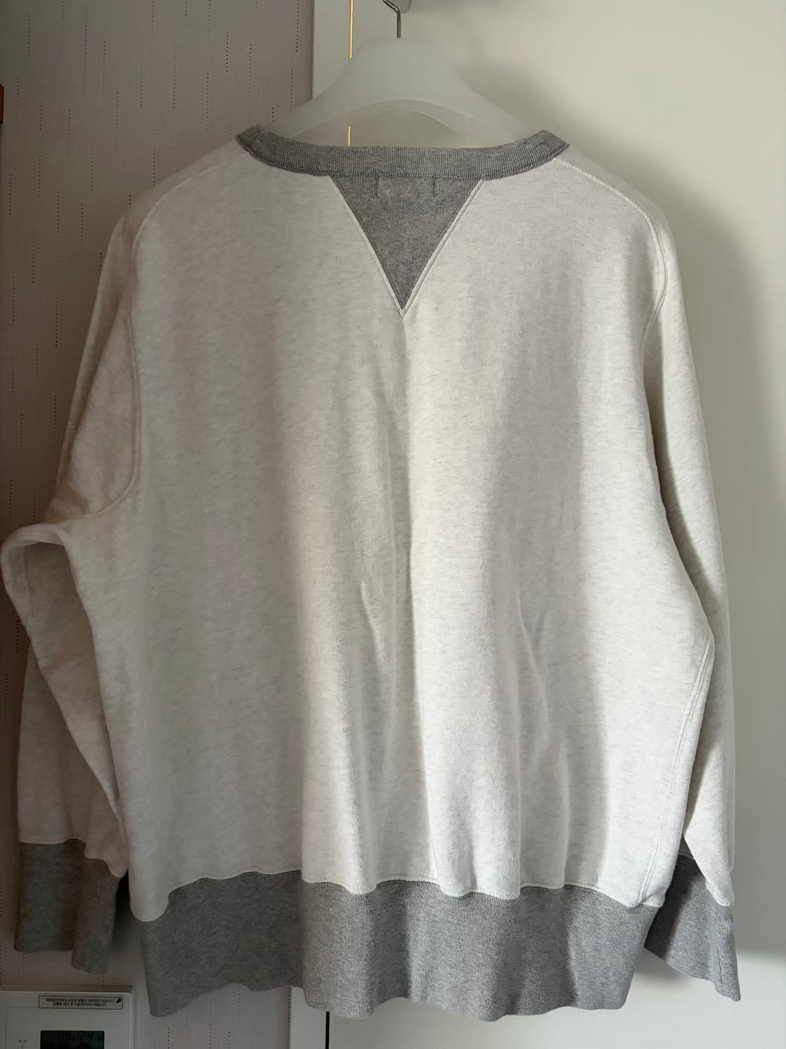 리바이스 맨투맨 스웻셔츠 그레이 xl 상품이미지2