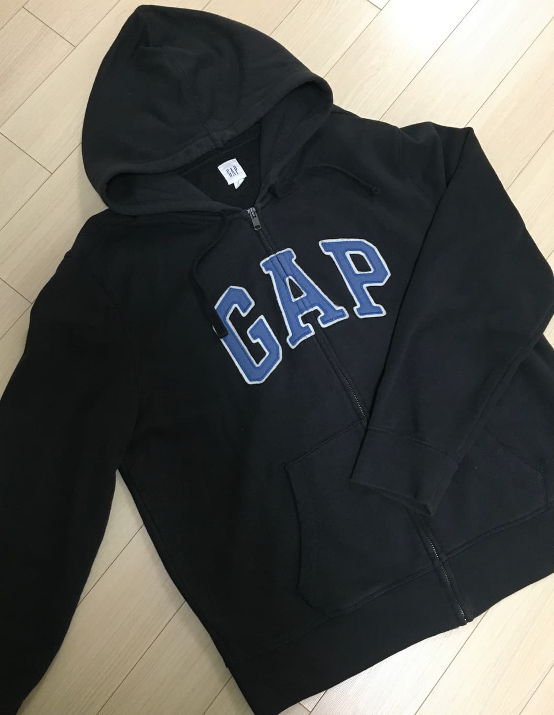 갭 블랙 후드집업 상품이미지3
