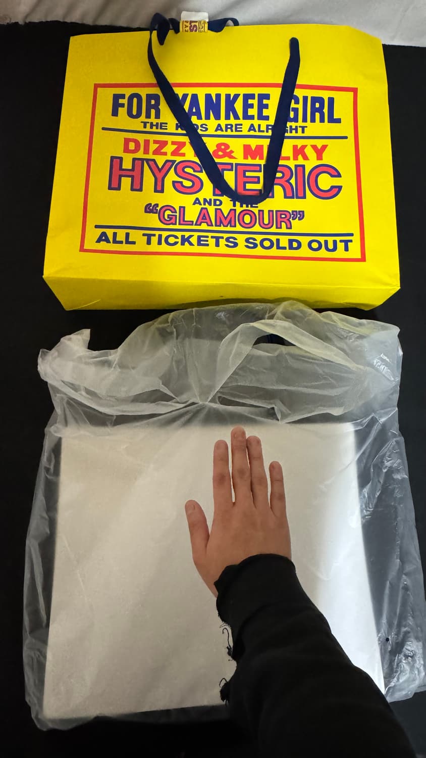 (급처)히스테릭 글래머 스터드 캔버스 도트백 상품이미지9