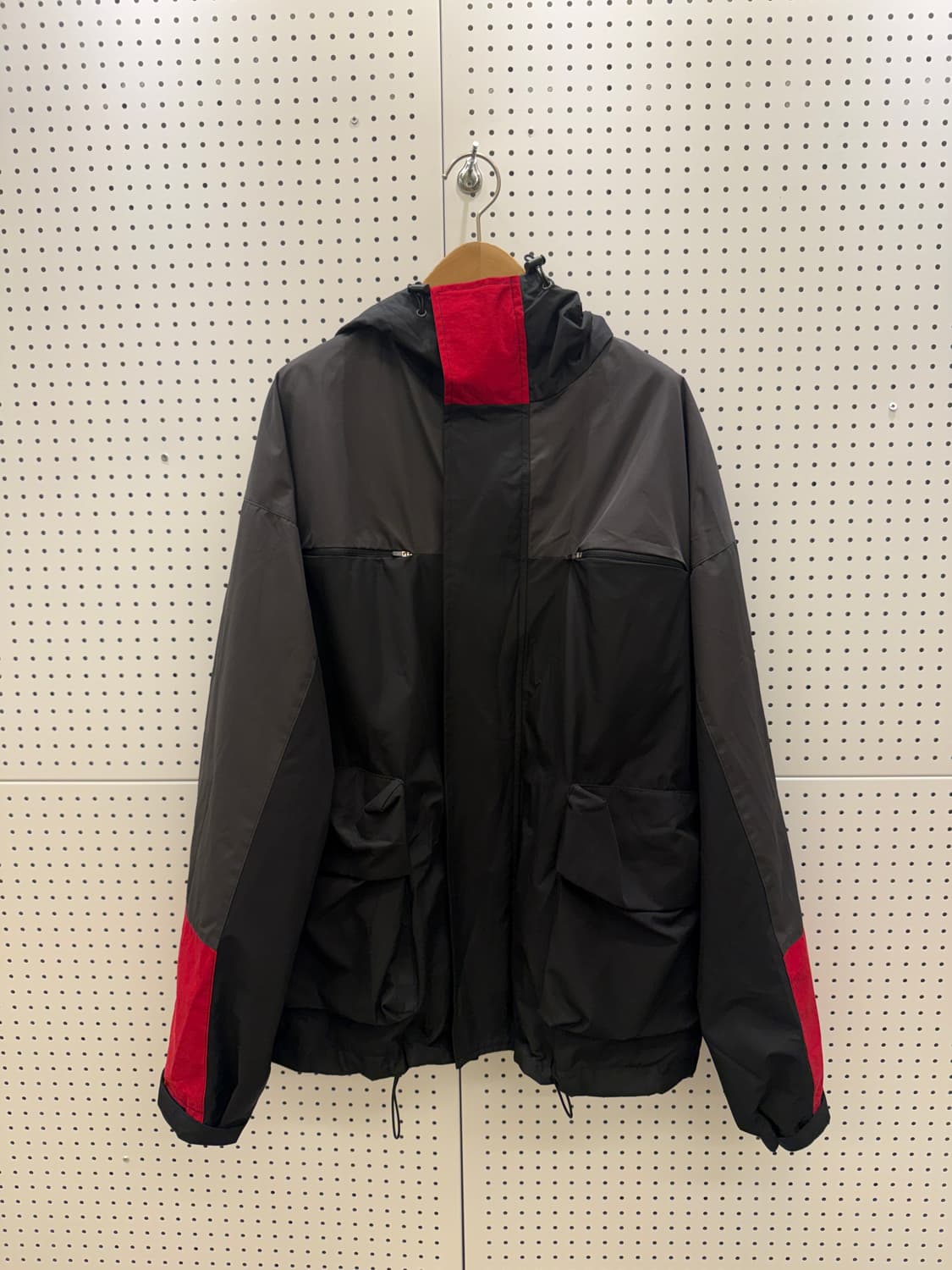 그레일즈 컬러블럭 쉘 자켓 U873 상품이미지2