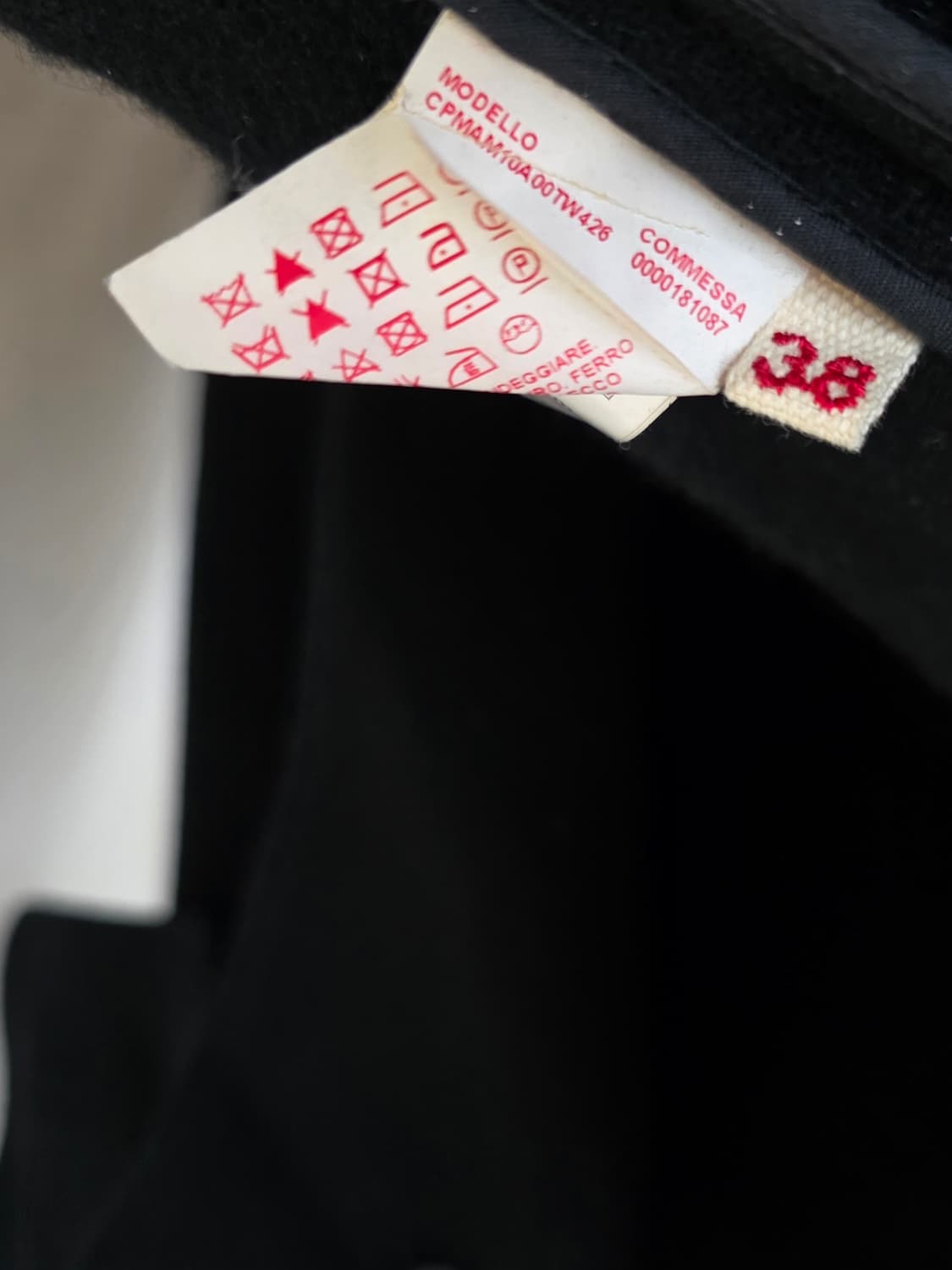 정품) 마르니 여성 울코트 블랙 상품이미지7