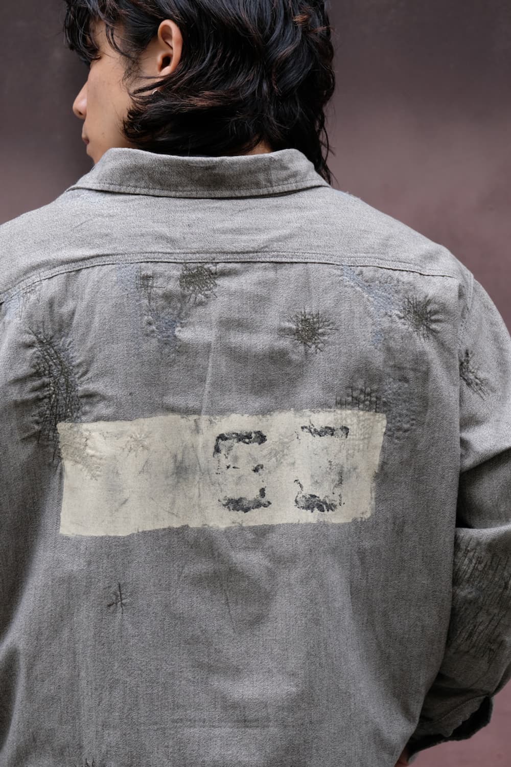 바우와우 프리즈너 샴브레이 셔츠 XL 상품이미지10