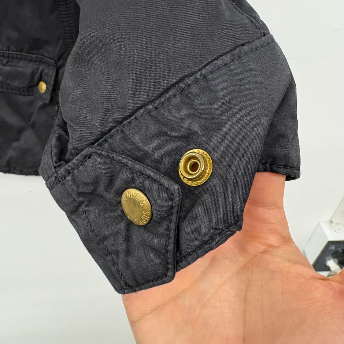 데님앤서플라이 랄프로렌 블랙 야상 자켓 여s 상품이미지3