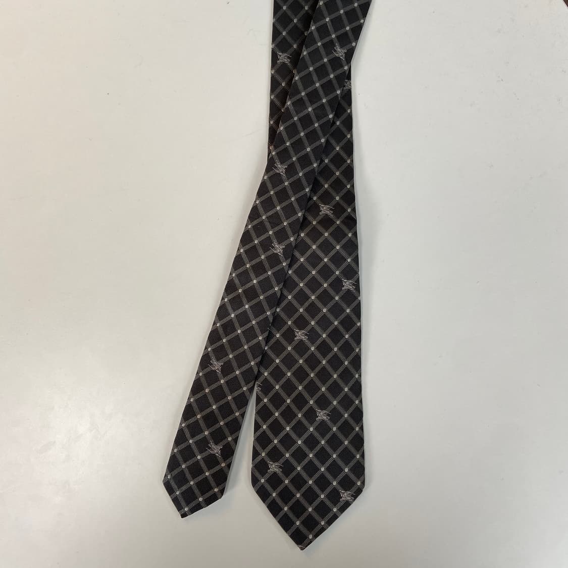 버버리 (Burberry) 모노그램 신향라벨 정품 명품넥타이8.2cm 상품이미지1