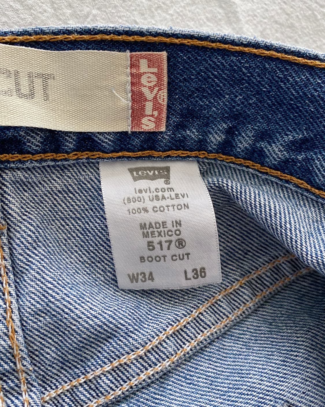 리바이스 517 부츠컷 데님 팬츠 002 상품이미지10