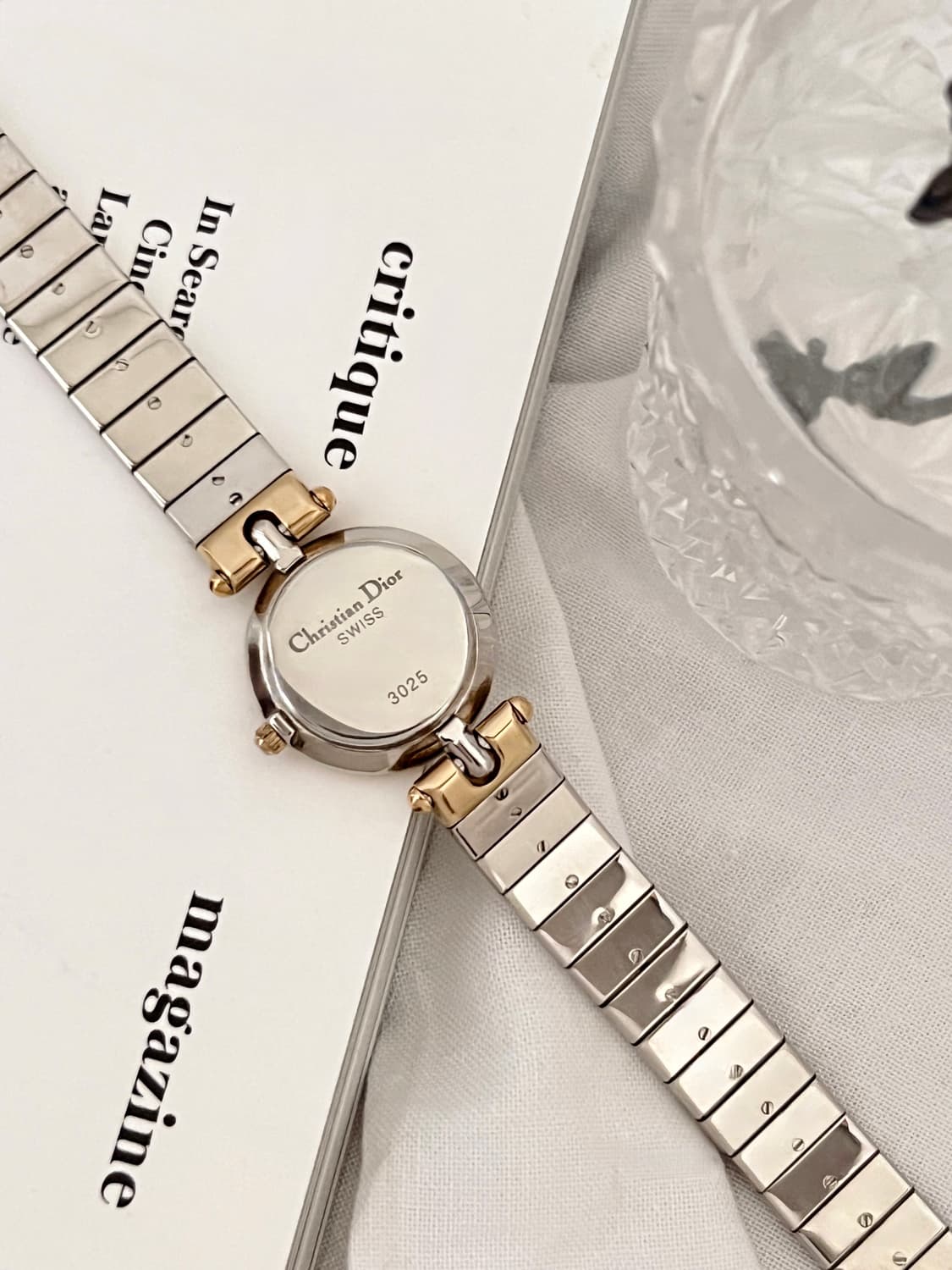  디올 블루 다이얼 브레이슬릿 시계/ 정품감정,케어 상품이미지4