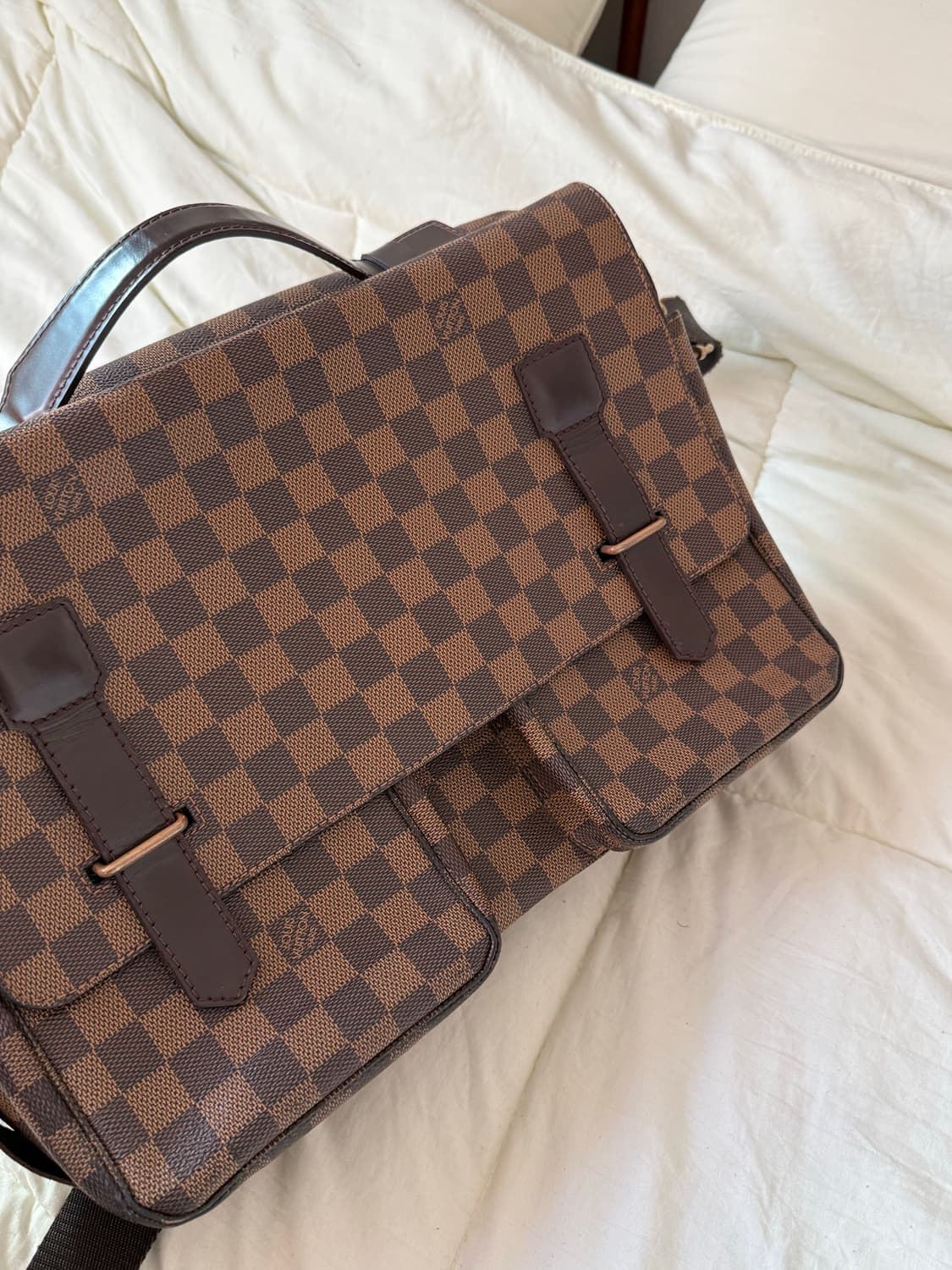 정품 루이비통 다미에 브로드웨이 크로스백 상품이미지5