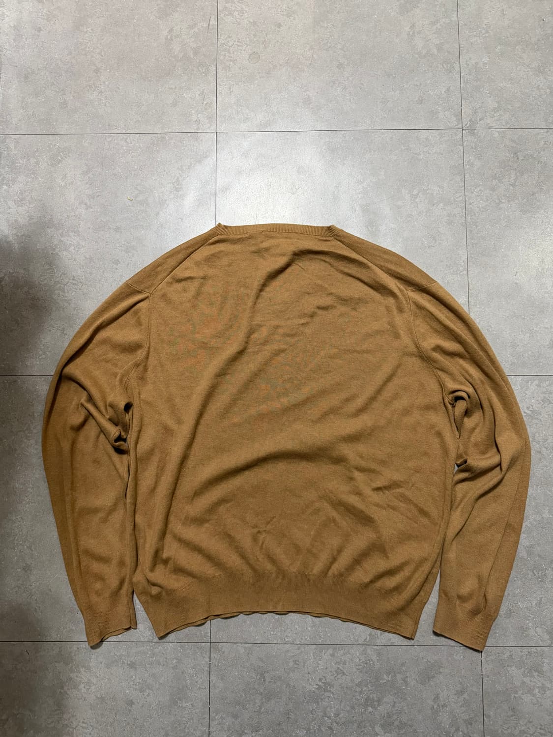 00s 랄프로렌 폴로 베이지컬러 피마코튼 빈티지 니트 110size  상품이미지8