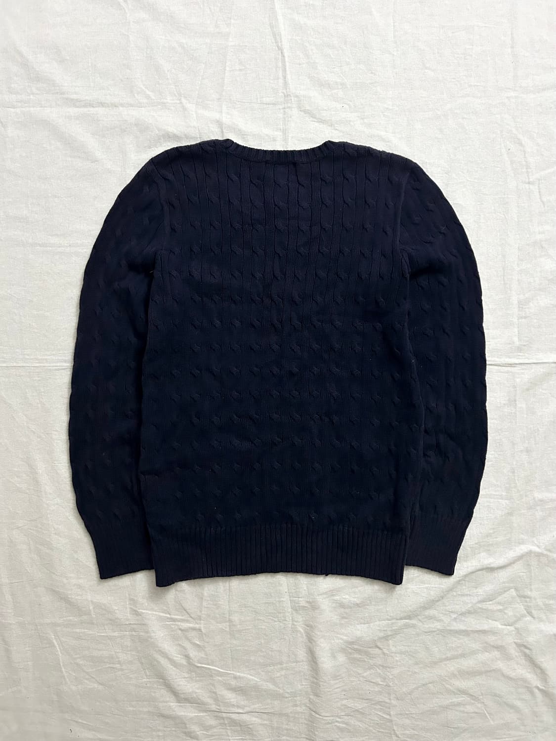 폴로 랄프로렌 네이비 케이블 니트스웨터 상품이미지3