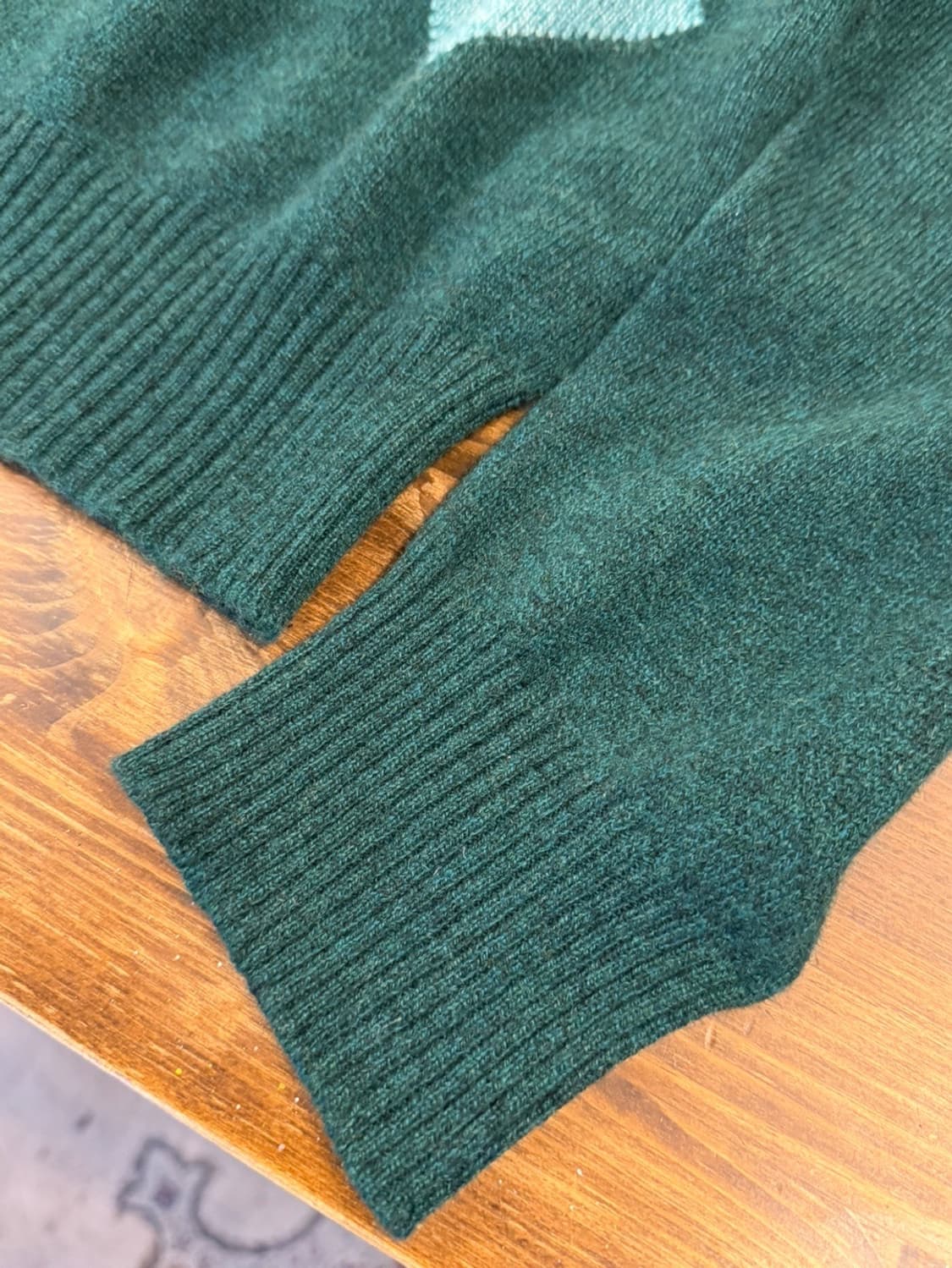 게르칠레나 아가일 니트 남성105 상품이미지7