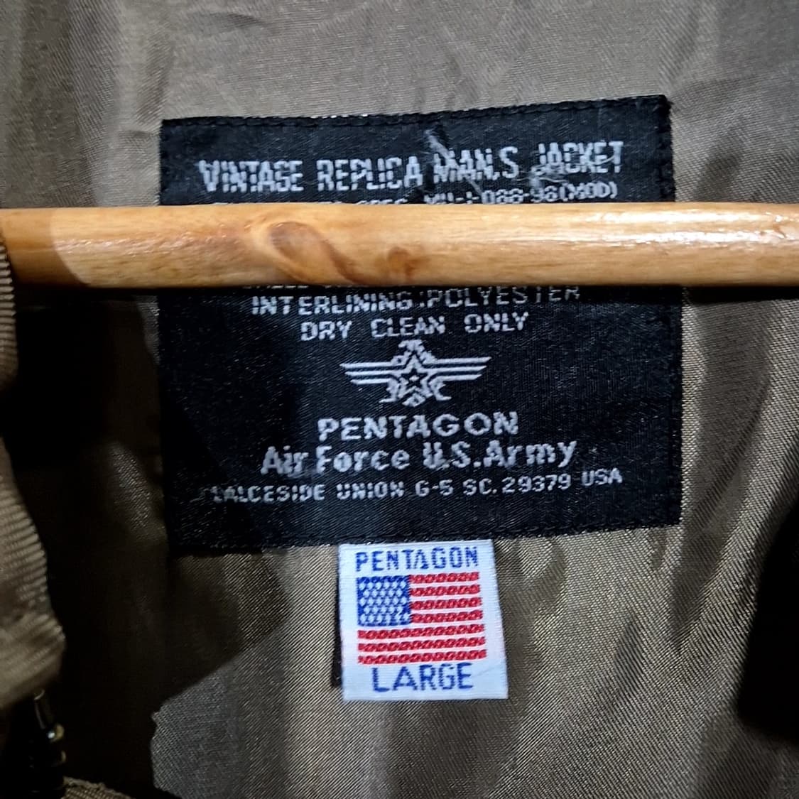 펜타곤 M-215S 플라이트 봄버 자켓 상품이미지4