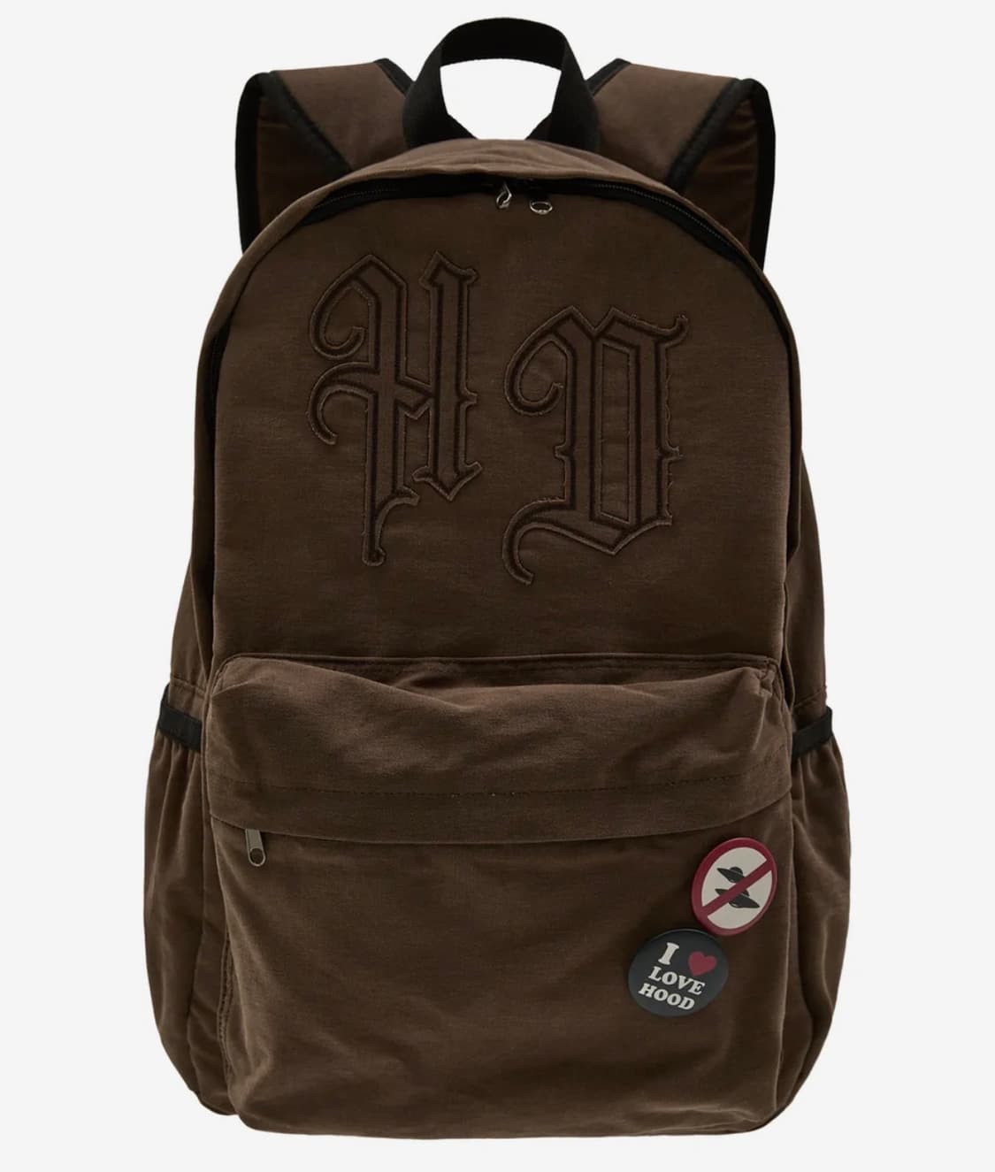 🤎후드후드 아플리케 백팩 브라운🤎 상품이미지1