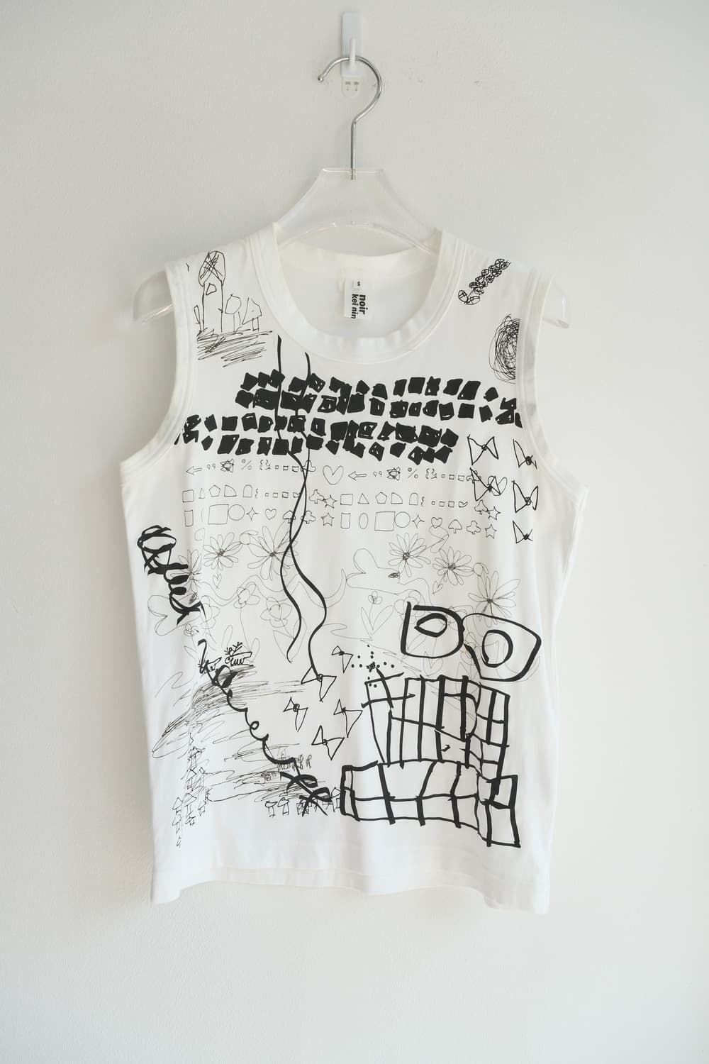 Noir Kei Ninomiya graphic tank top 상품이미지4