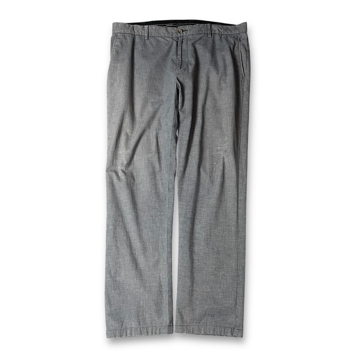 (37) 헨리코튼 그레이 코튼 스판 슬랙스 94 상품이미지1