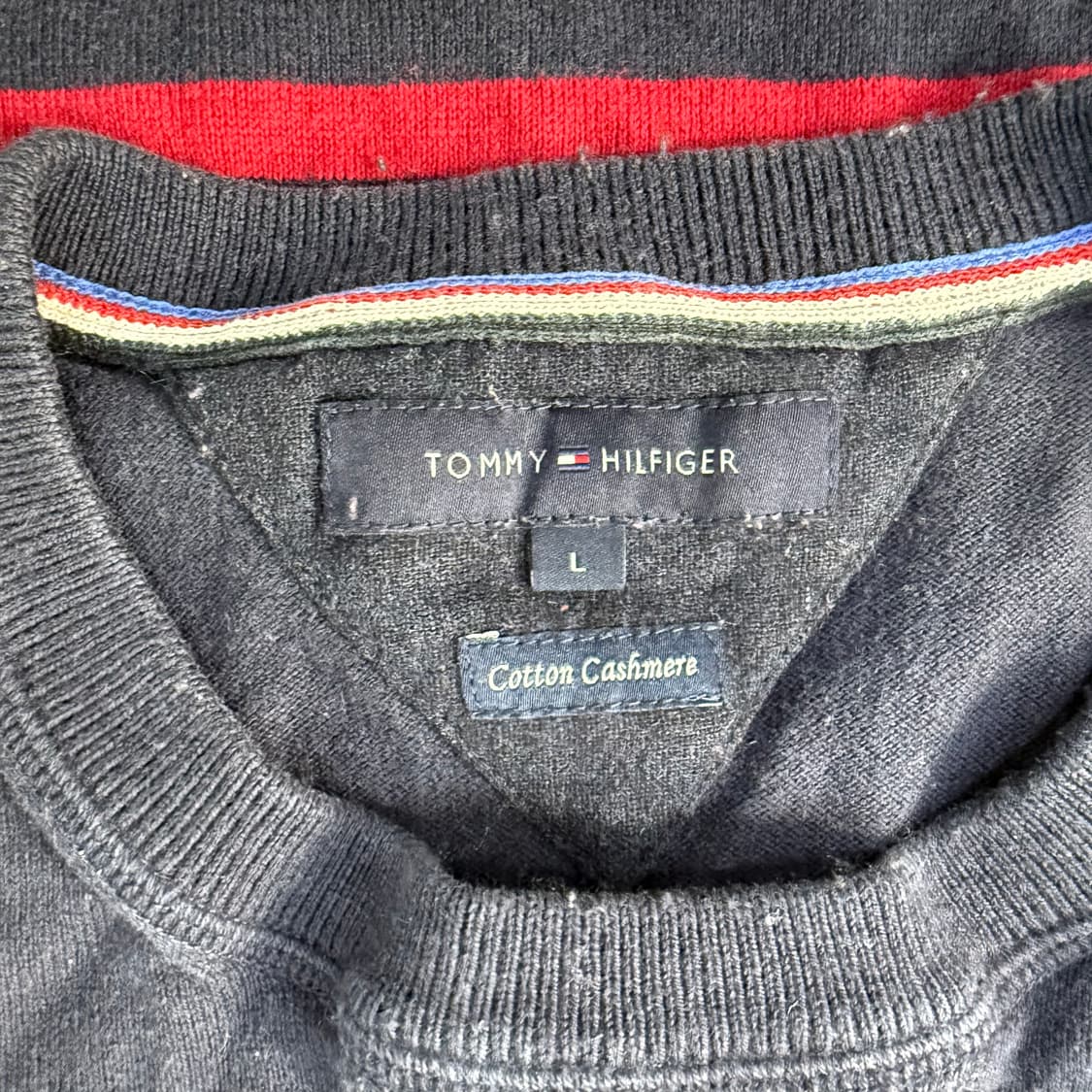 M 타미힐피거 코튼 캐시미어 니트 0121T1 상품이미지3