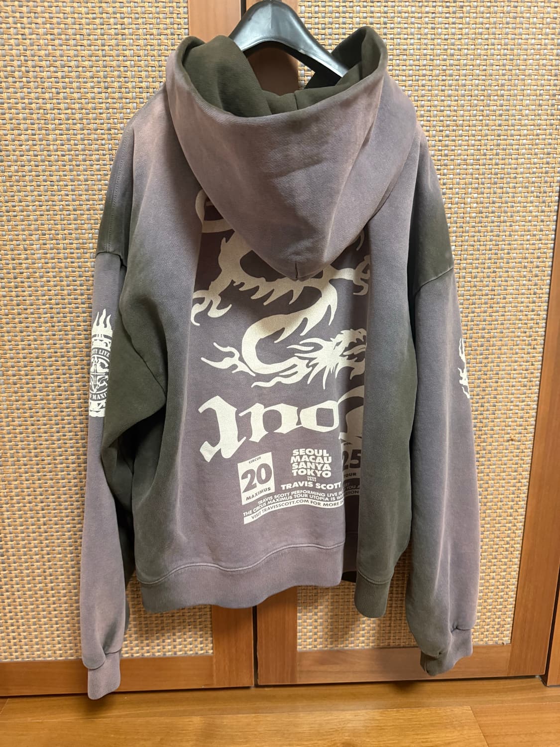 트래비스스캇 25내한 머천 1사이즈 상품이미지2