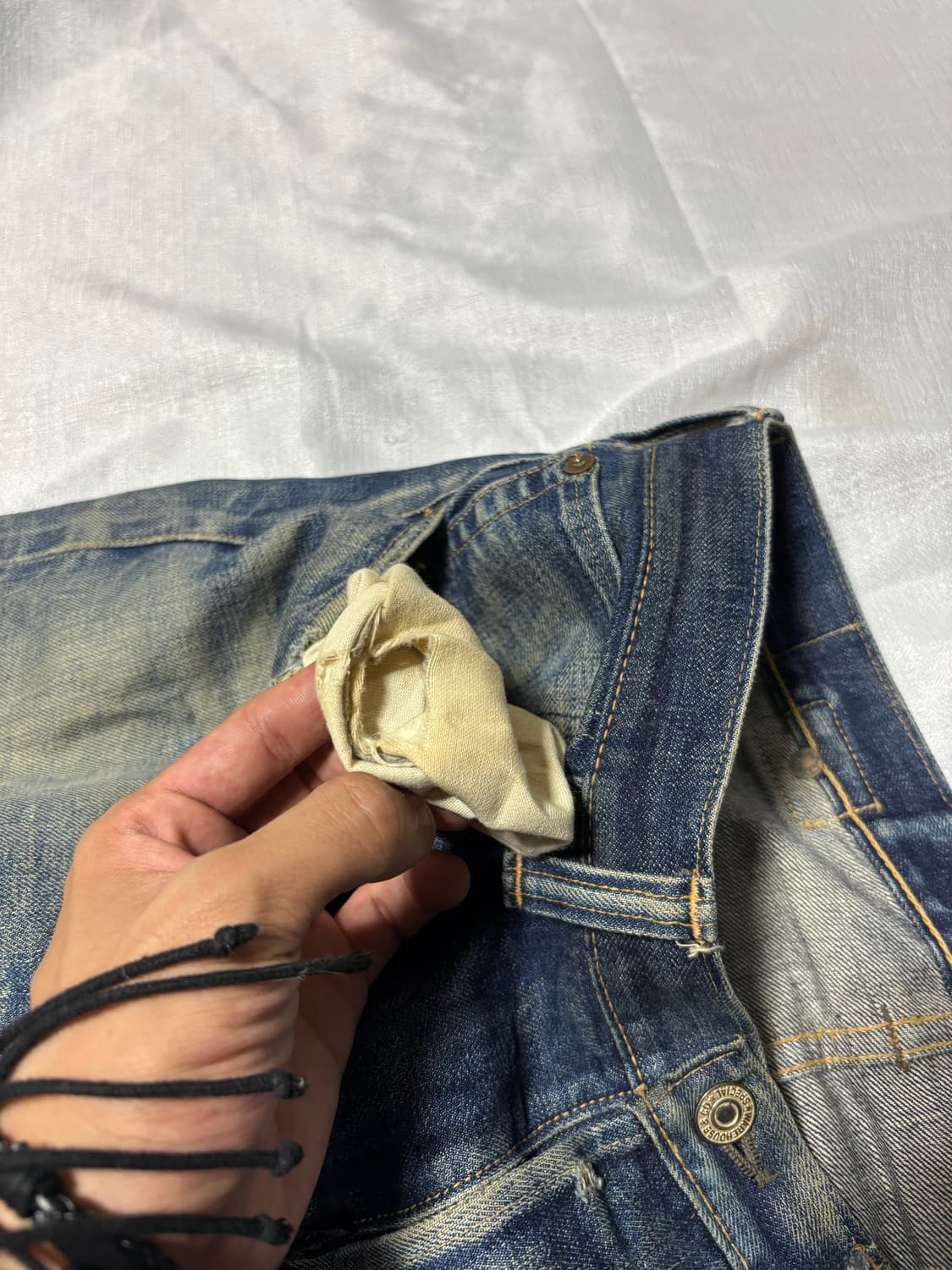 “Unknown” Y2K Washing Detail Pants 상품이미지9