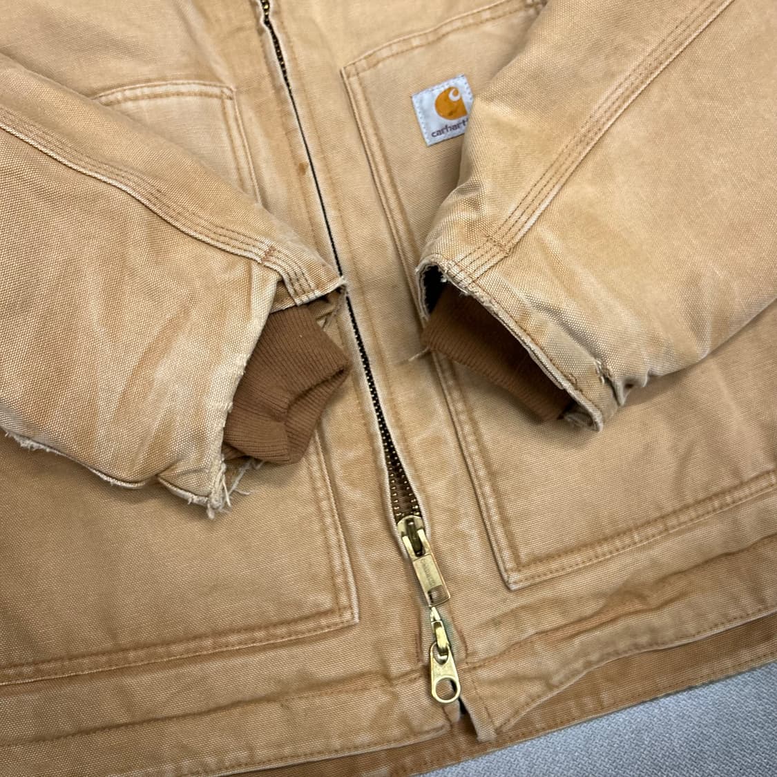 Carhartt Work Jacket Beige 상품이미지7
