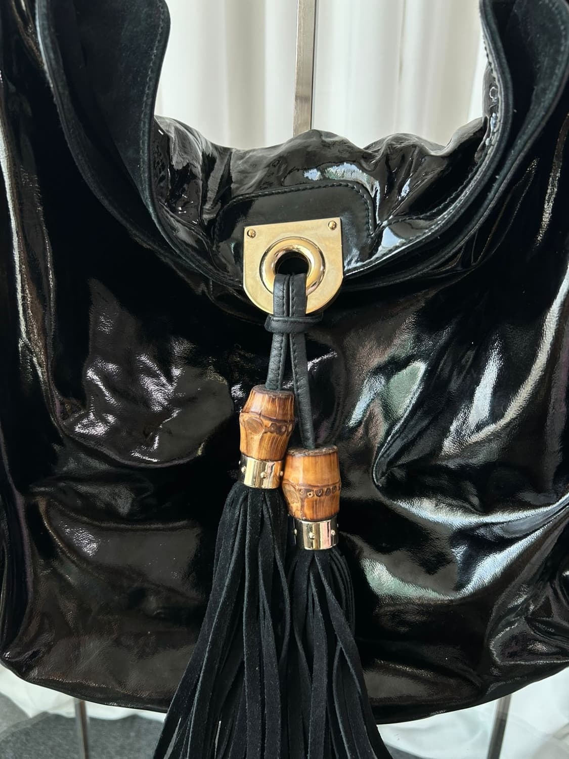 구찌 인디 뱀부 숄더백 상품이미지7