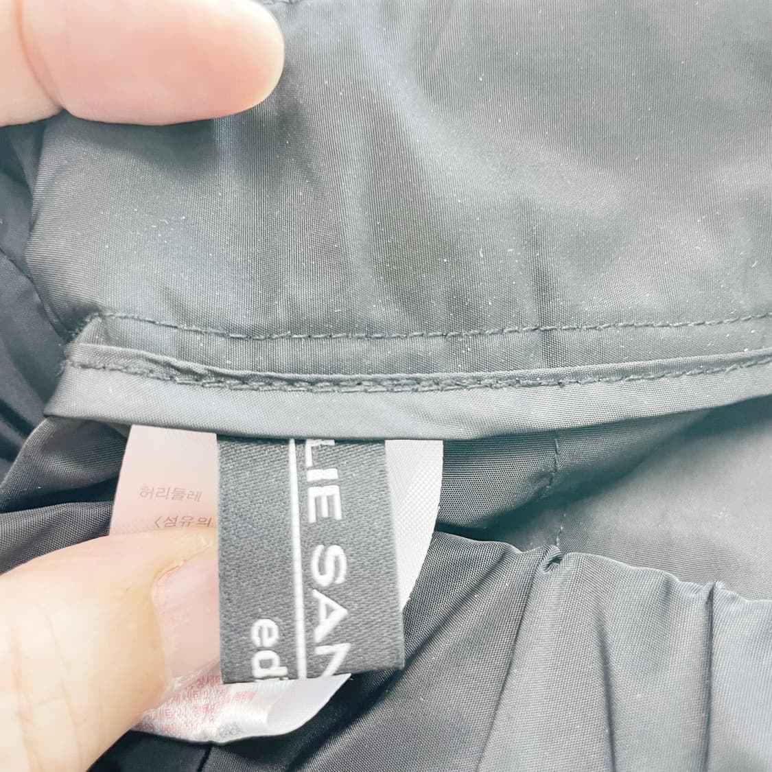 이상봉에디션 2025 와이드밴딩바지 55 진스센스 상품이미지4