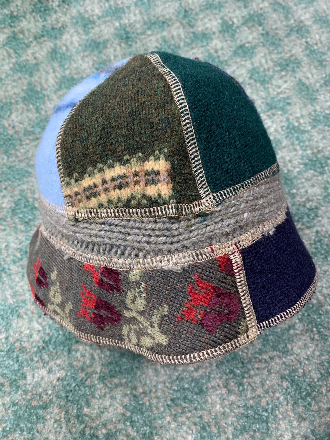 🇺🇸 BLUE RUG PATCHWORK CAP 상품이미지4