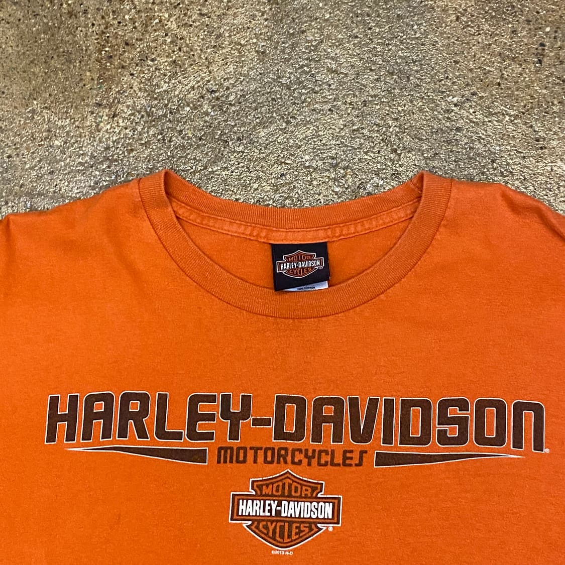 미국 빈티지 할리데이비슨 로고 프린팅 반팔티 티셔츠 상품이미지5