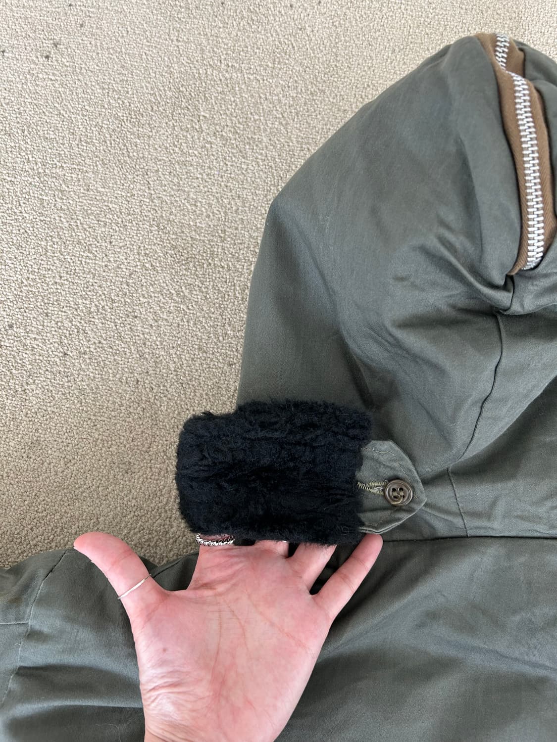 50-60‘s  U.S Air Force B-9 Parka Quilted 상품이미지9