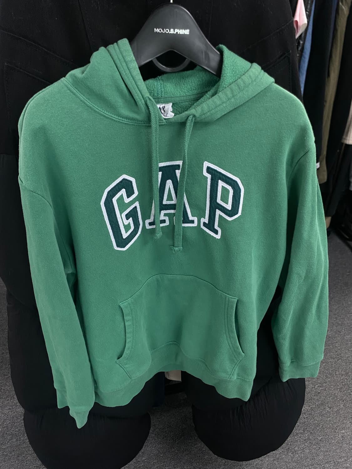 GAP 갭 후드 그린 S 상품이미지1