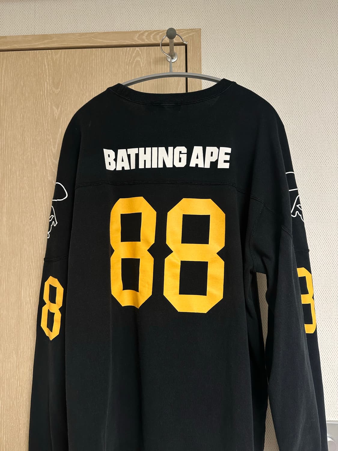 BAPE 베이프 풋볼 져지 맨투맨 XL 상품이미지1
