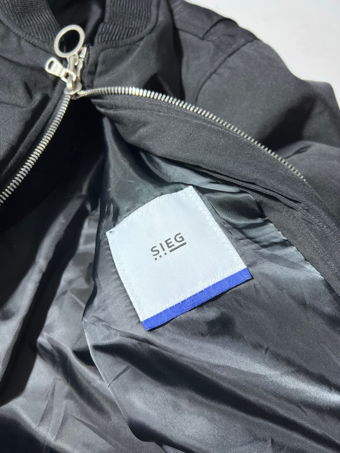 지이크 블랙 ma-1 항공점퍼 새상품급 95 상품이미지6