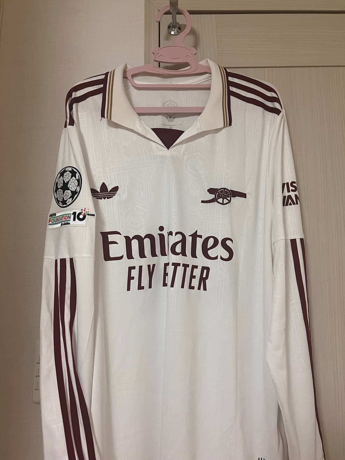 아스날 25-26 써드 긴팔 팝니다 상품이미지1