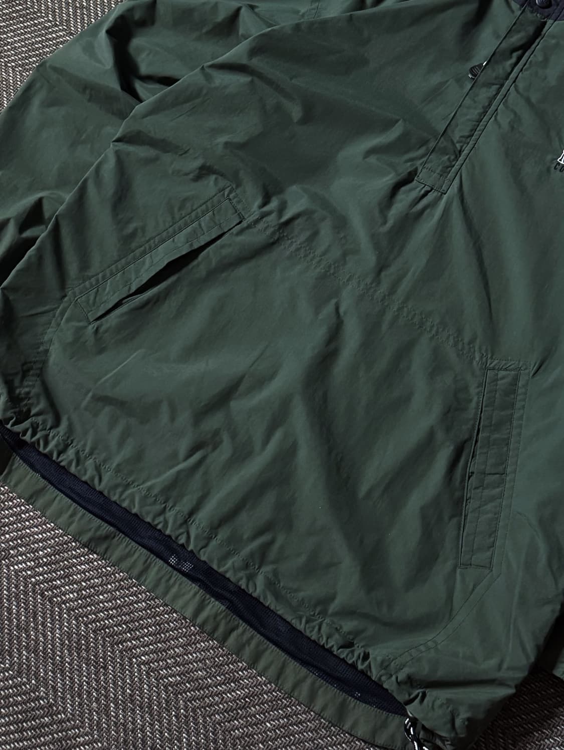 90s 노티카 올드스쿨 나일론 후드 아노락 자켓 (110) 상품이미지4