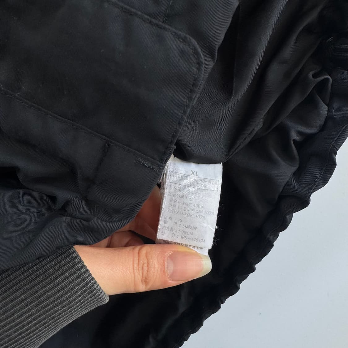 The north face 노스페이스 블랙 바람막이 자켓 상품이미지7